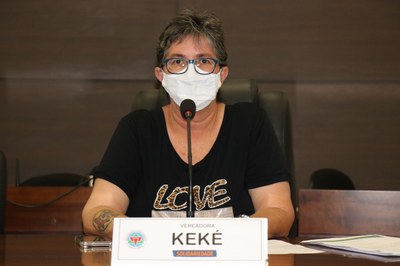 Vereadora Keké