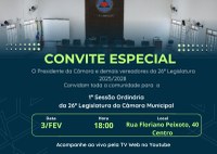 Acompanhe a abertura das Sessões Plenárias de 2025.