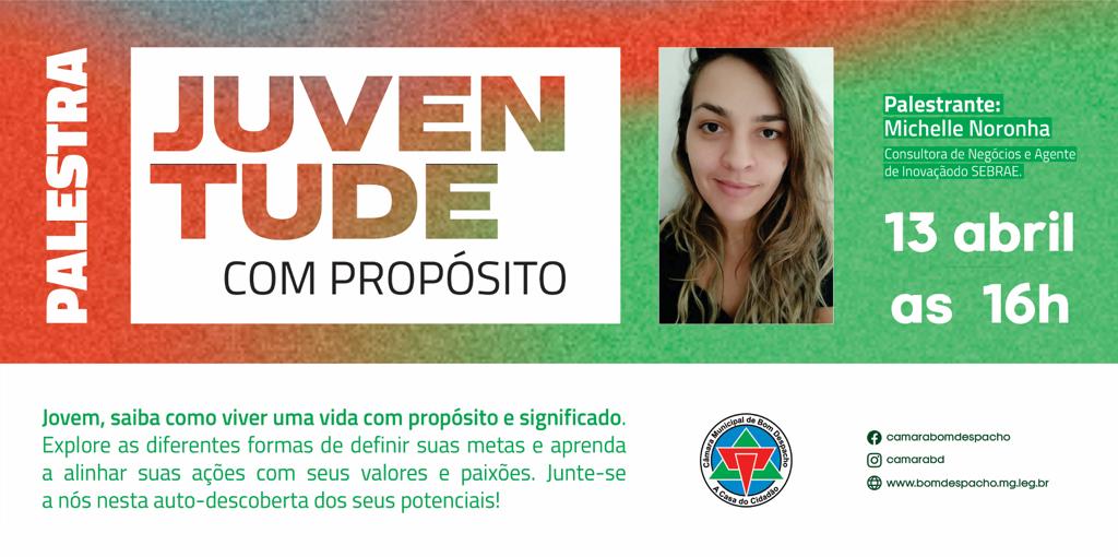 Câmara Jovem promove debate sobre propósito da juventude.