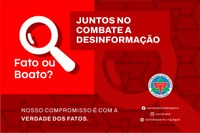 Câmara lança canal "Fato ou Boato" para combater desinformação.