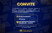 Câmara  retoma Sessões Ordinárias com portas abertas à população.