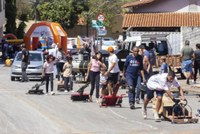 Carrinho de rolimã vira esporte e entra na agenda cultural do município.