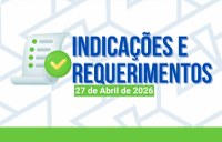 Solicitações da população são apresentadas na Sessão Ordinária.