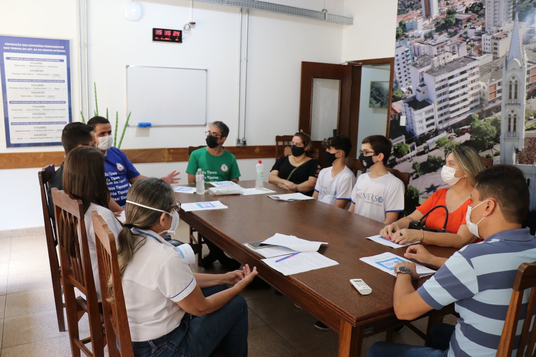 Escola do Legislativo inicia os trabalhos para o Câmara Jovem 2022.