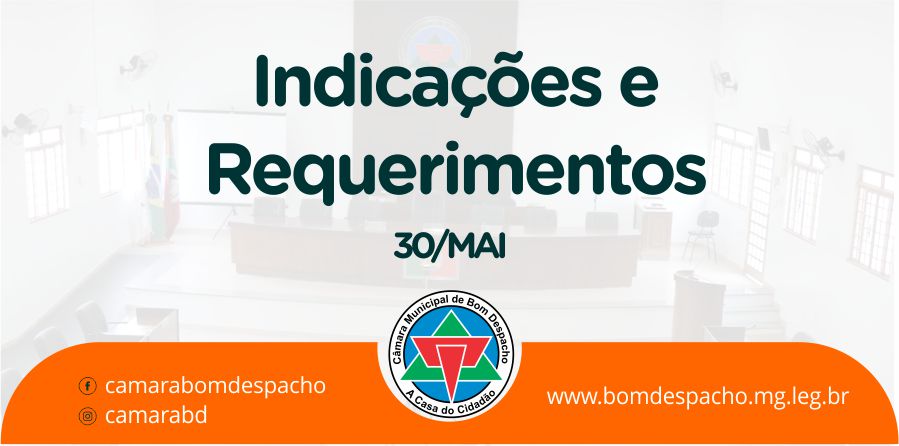 Fique por dentro das atividades do Legislativo Municipal.