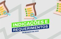 Fique por dentro das atividades do Legislativo Municipal.