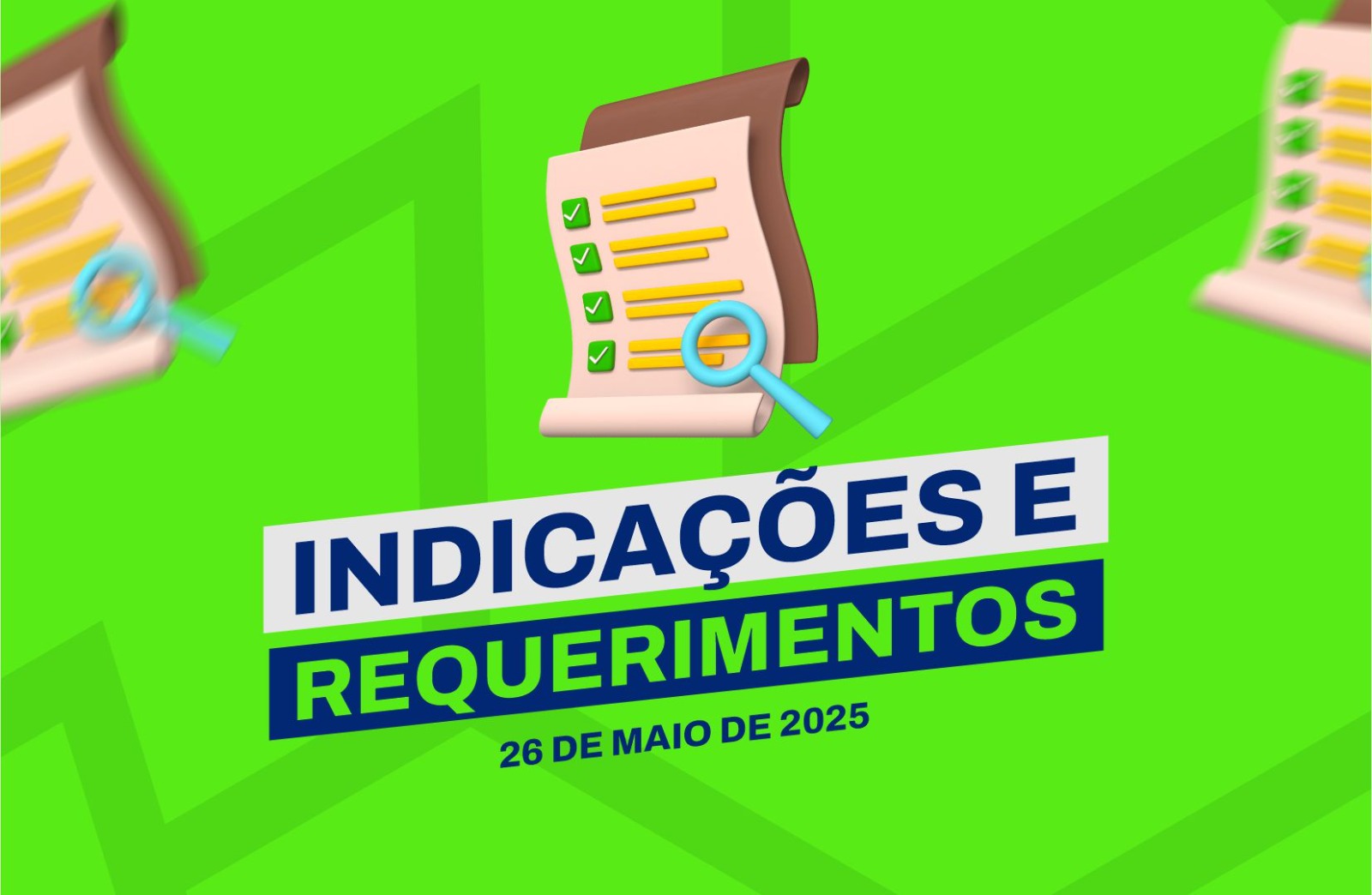 Fique por dentro das atividades do Legislativo Municipal.