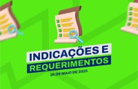 Fique por dentro das atividades do Legislativo Municipal.