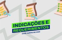 Fique por dentro das atividades do Legislativo Municipal.