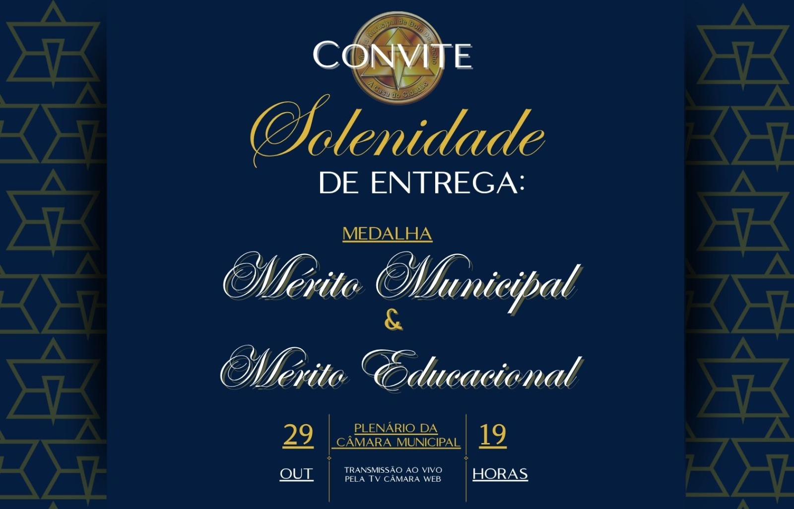 Homenagens valorizam o empenho dos cidadãos pela cidade.