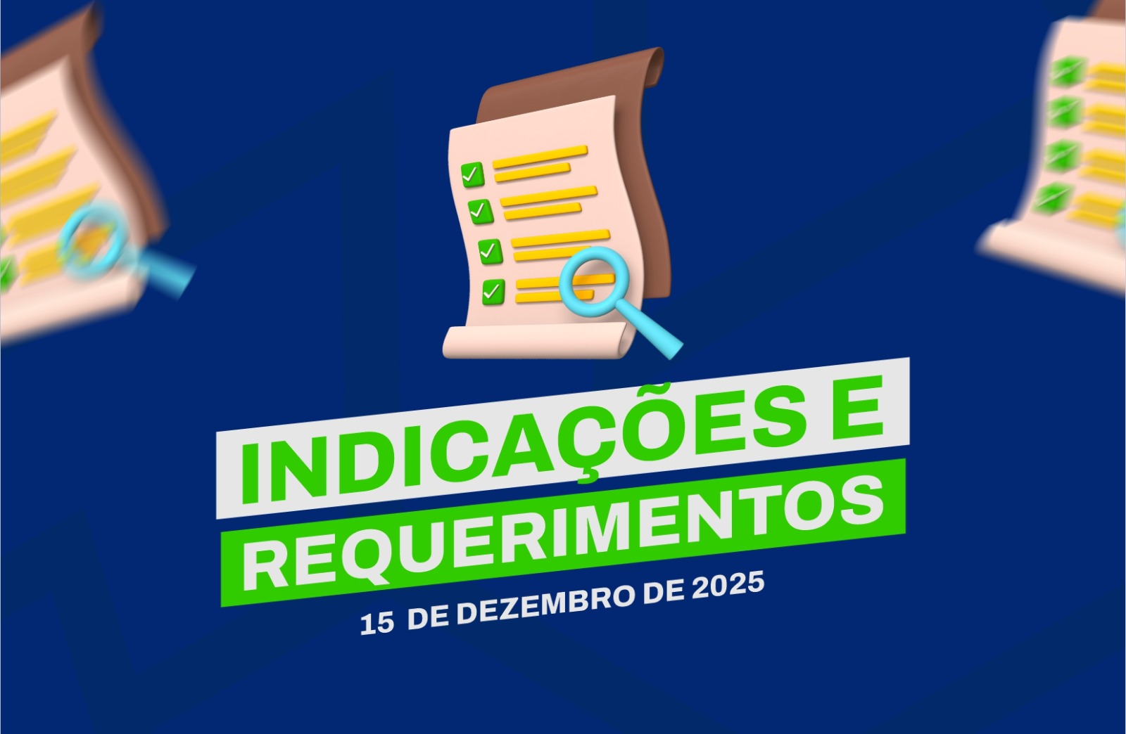 Indicações e requerimentos atendem solicitações da comunidade.