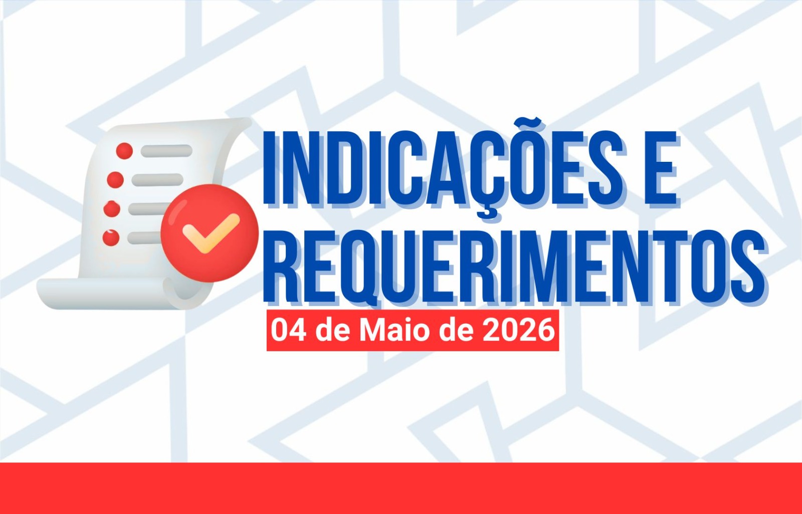 Indicações e requerimentos atendem solicitações da comunidade.