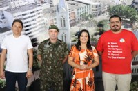 Legislativo renova parceria com Tiro de Guerra e planeja ações para a comunidade.