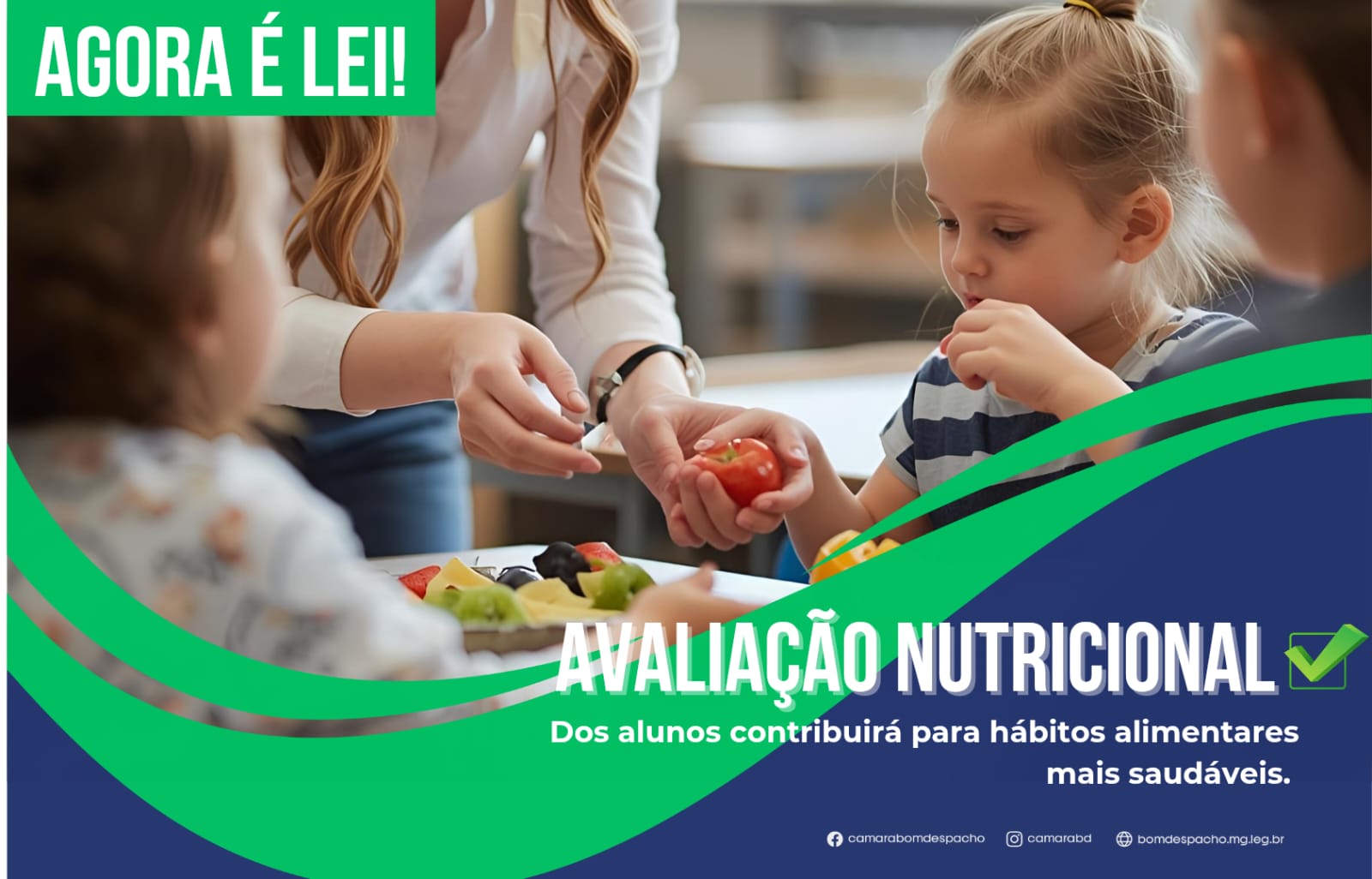 Mais cuidado e prevenção para os alunos de Bom Despacho.