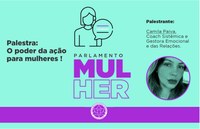 Mais uma atividade do Parlamento Mulher