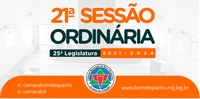 Sessões Ordinárias retornam nesta segunda-feira (01).