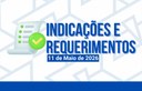 Solicitações da população são apresentadas na Sessão Ordinária.