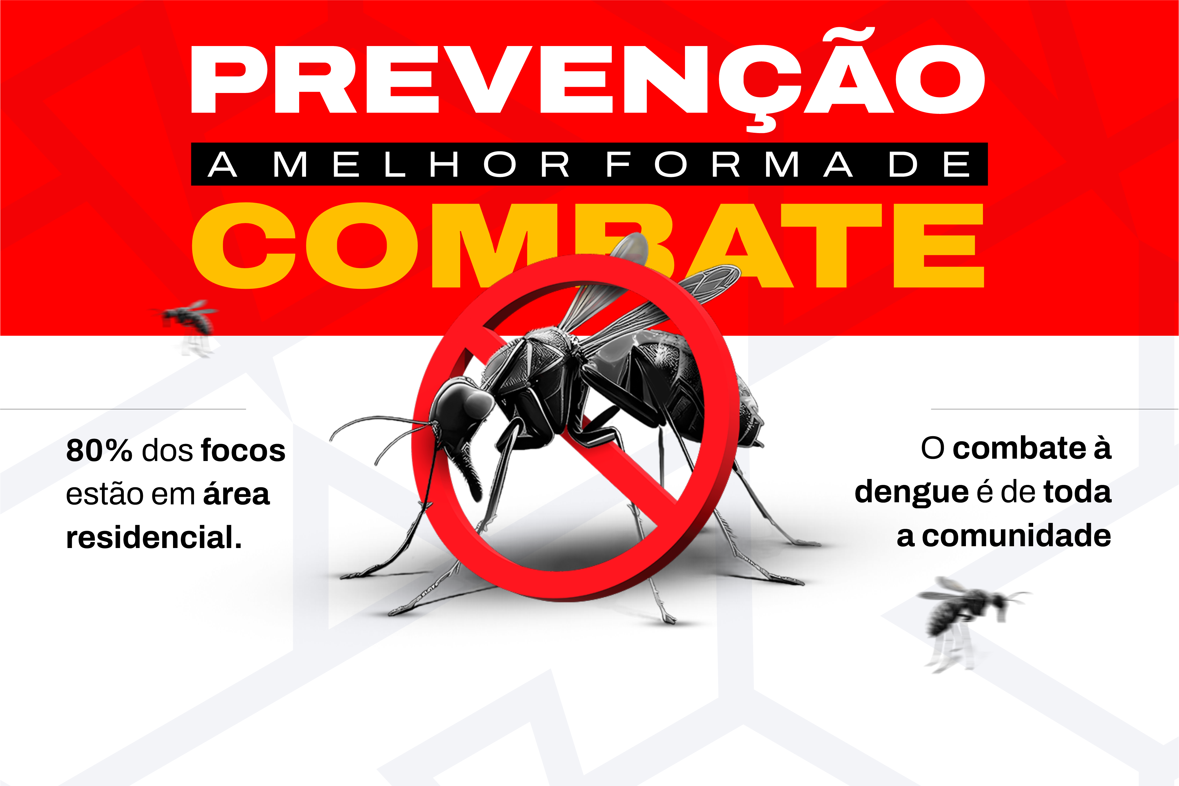 Todos juntos no Combate a Dengue.