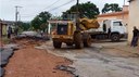 Vereadores vão investigar obra interminável na rua Corinto.